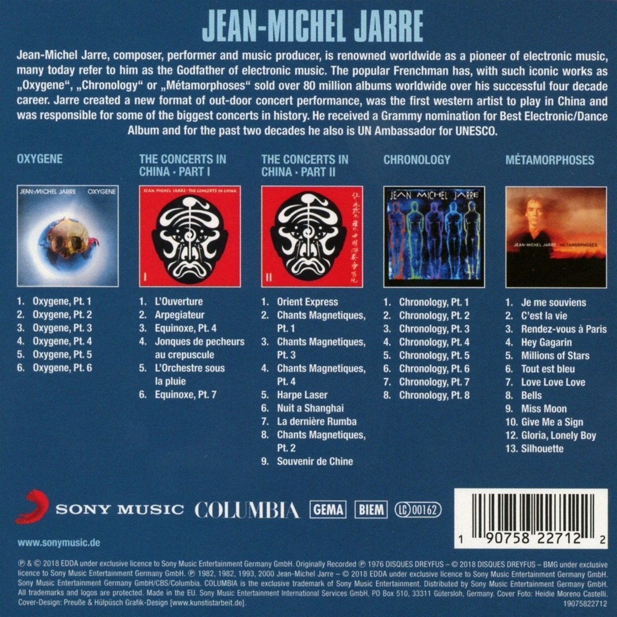 Original Album Classics Vol. II | Jean-Michel Jarre - 1 | YEO