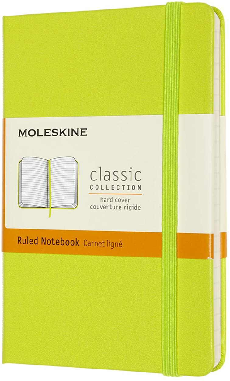 Carnet - Moleskine Classic - Pocket, Hardcover, Ruled - Lemon Green | Moleskine - 4 | YEO