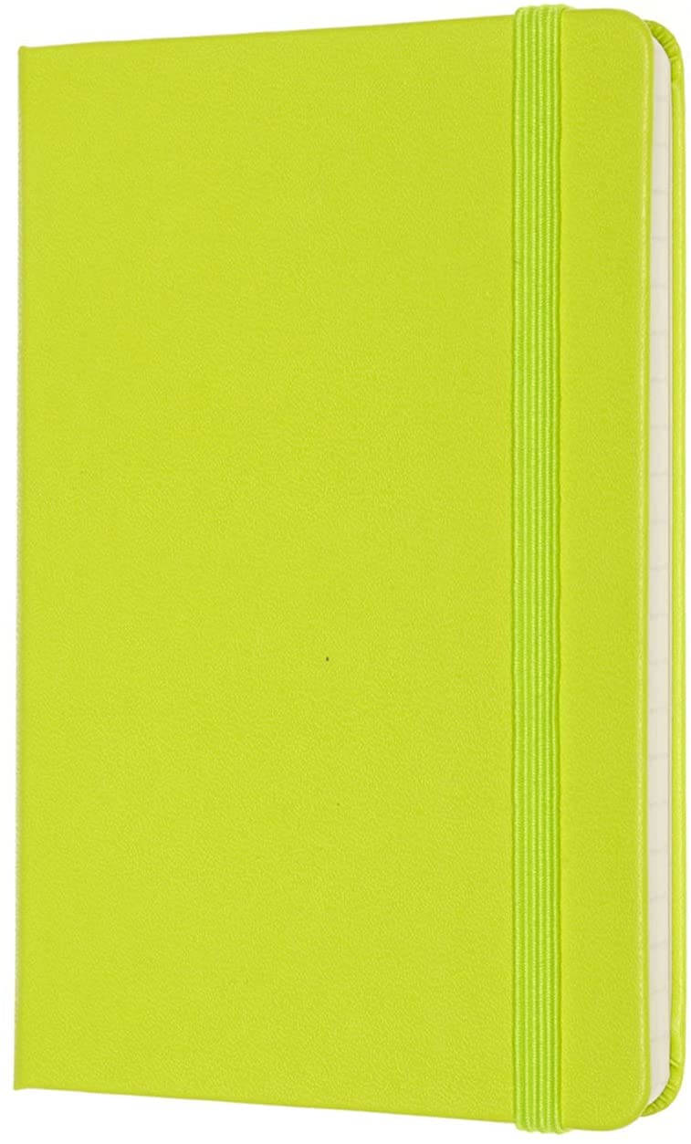 Carnet Moleskine - Classic Ruled Pocket Notebook Hardcover - Lemon Green | Moleskine