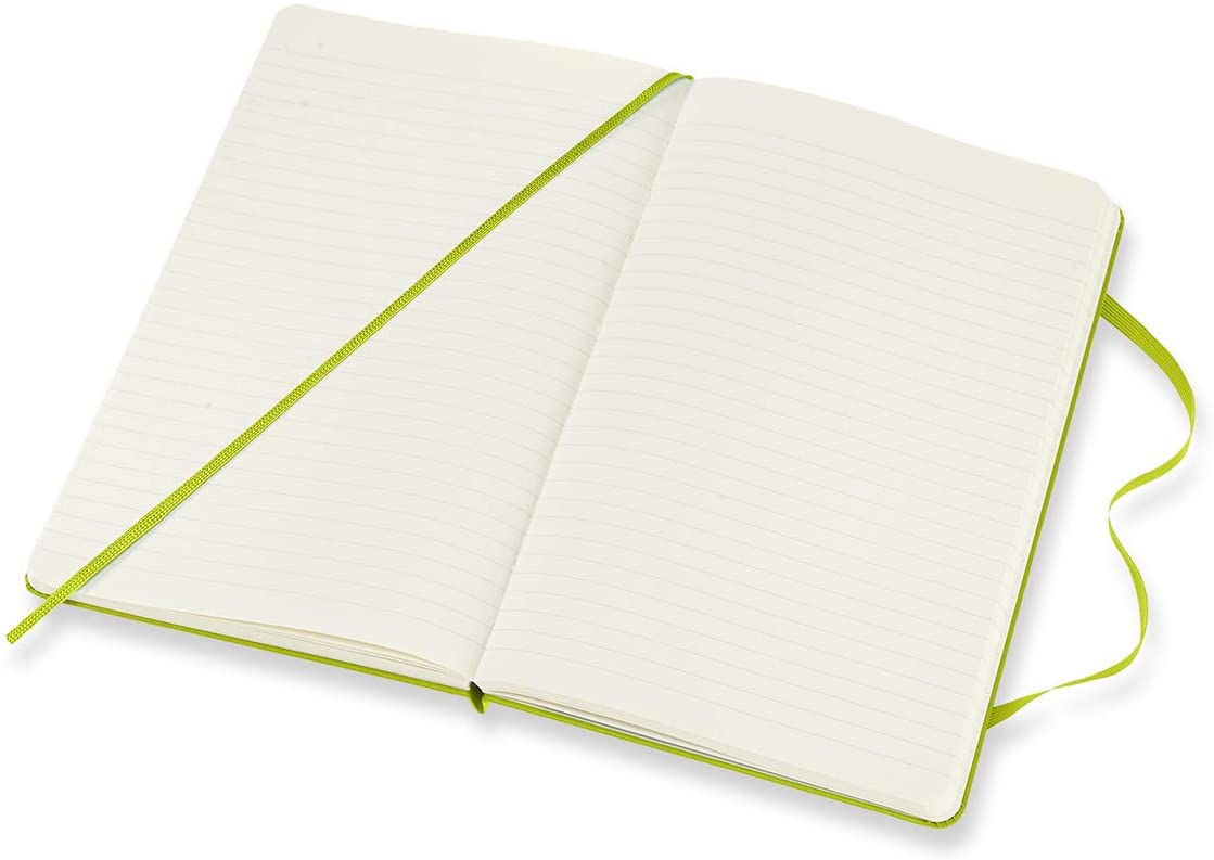 Carnet - Moleskine Classic - Large, Hard Cover, Ruled - Lemon Green | Moleskine - 2 | YEO