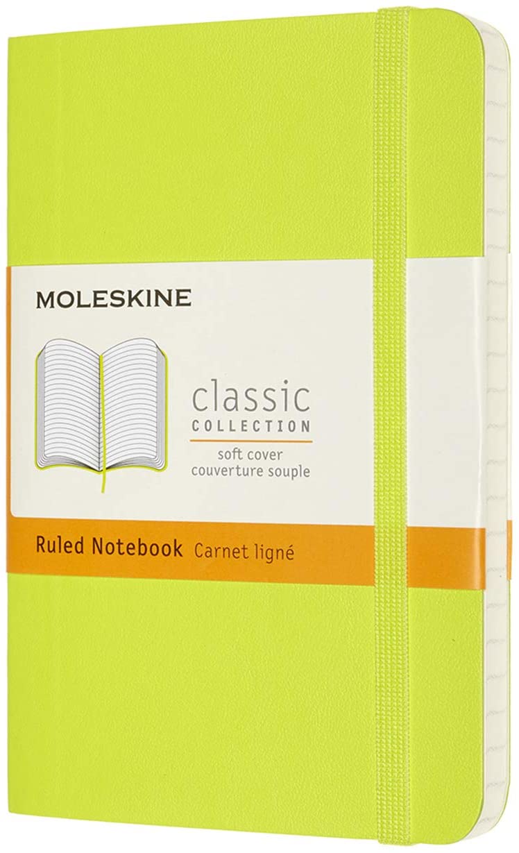 Carnet - Moleskine Classic - Pocket, Soft Cover, Ruled - Lemon Green | Moleskine - 4 | YEO