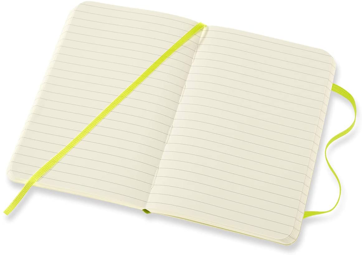 Carnet - Moleskine Classic - Pocket, Soft Cover, Ruled - Lemon Green | Moleskine - 2 | YEO