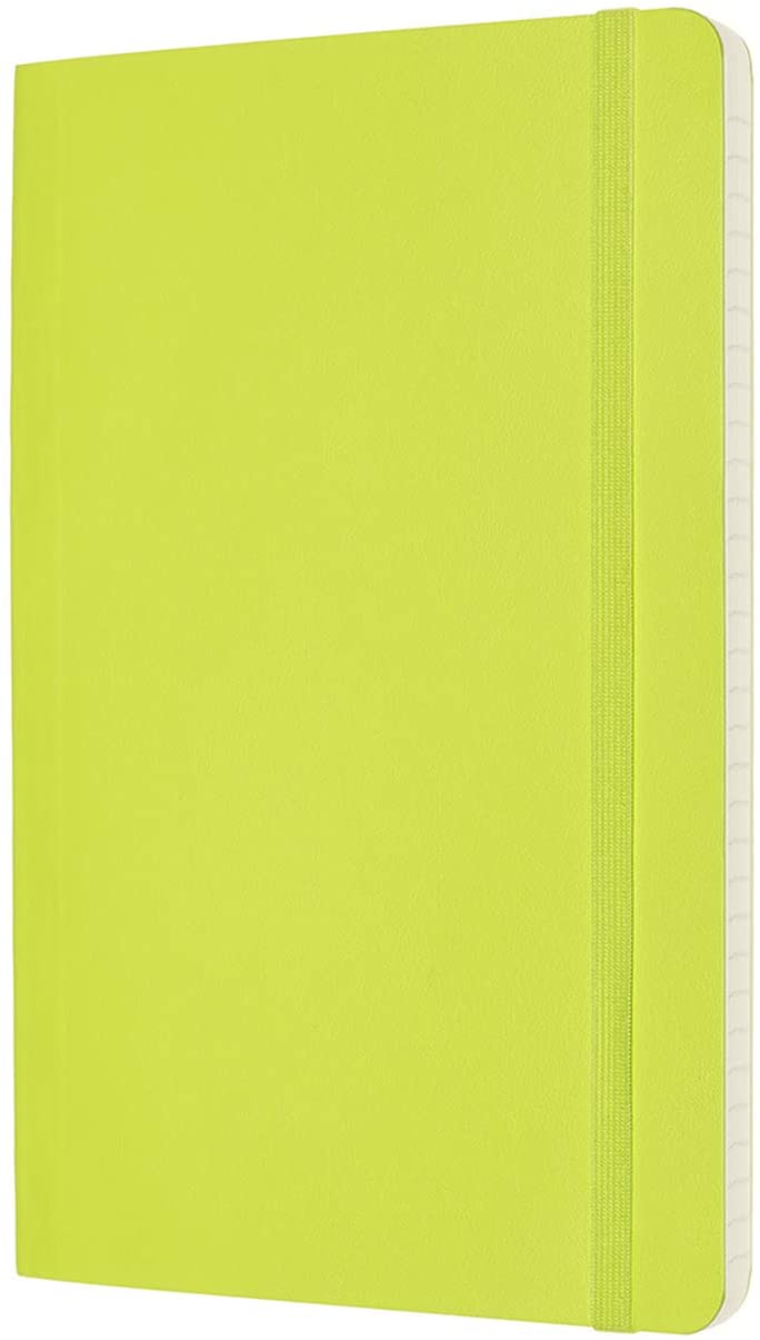 Carnet - Moleskine Classic - Large, Soft Cover, Ruled - Lemon Green | Moleskine