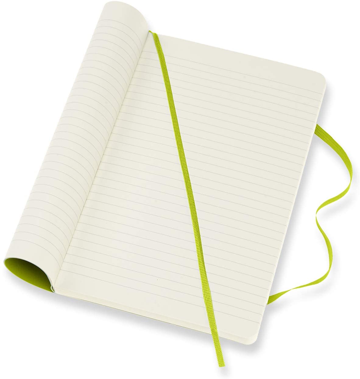 Carnet - Moleskine Classic - Large, Soft Cover, Ruled - Lemon Green | Moleskine - 2 | YEO