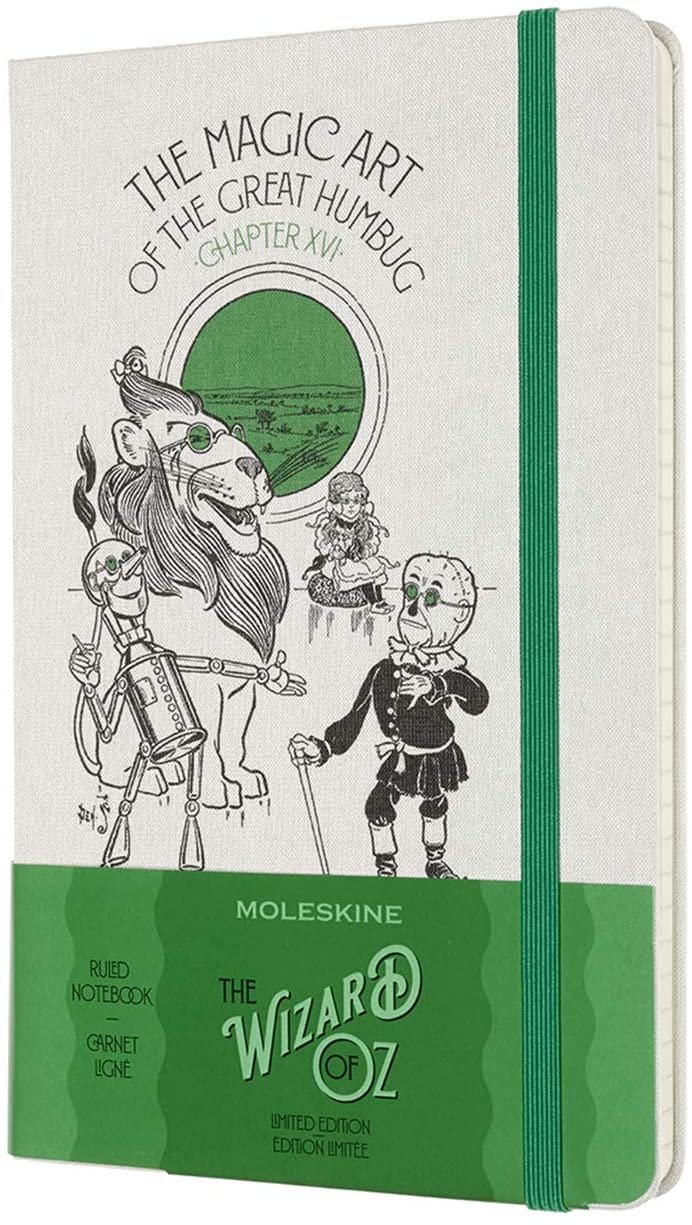 Carnet - Moleskine - Wizard of Oz Limited Edition Ruled Notebook - The Magic Art of the Great Humbug | Moleskine
