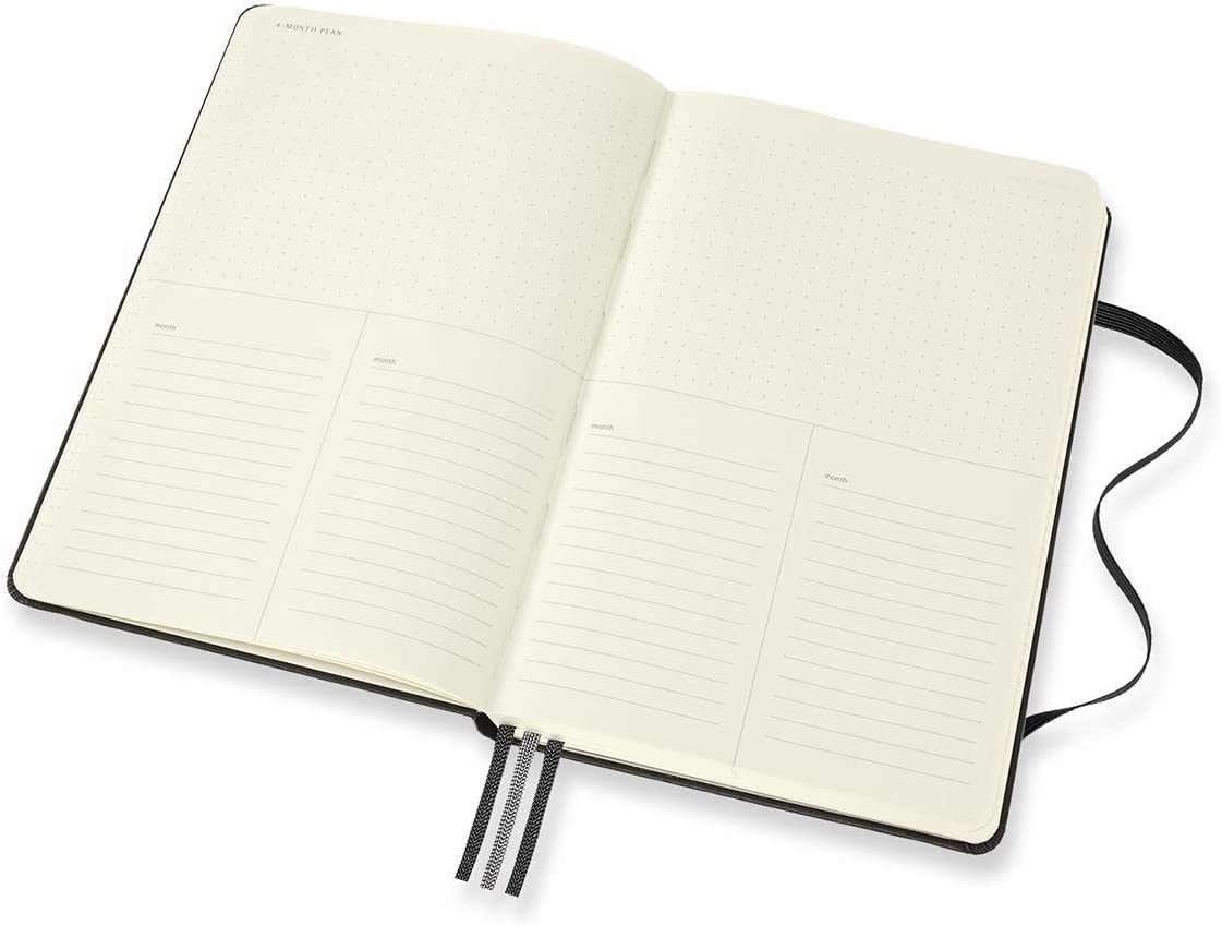 Planner - Moleskine PRO Project - Large, Hard Cover - Black | Moleskine - 3 | YEO