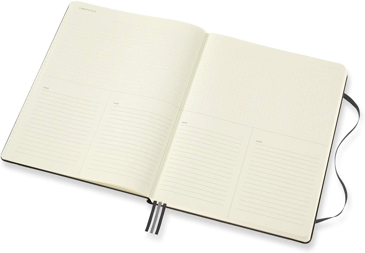 Agenda - Moleskine - Pro Project Planner - Black, X-Large, Hardcover | Moleskine - 3 | YEO