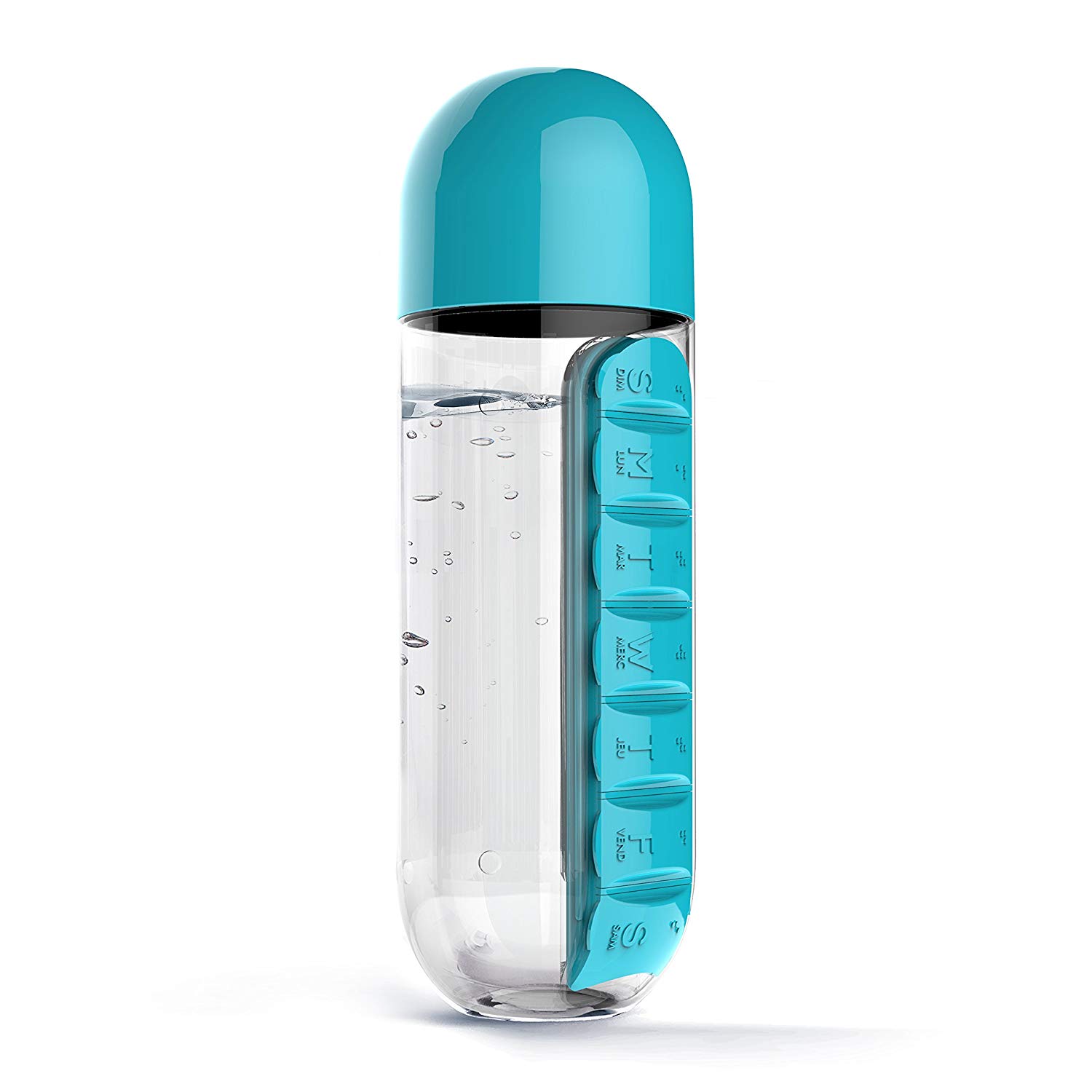 Sticla - Pill Organizer - Blue | AD-N-ART - 2 | YEO