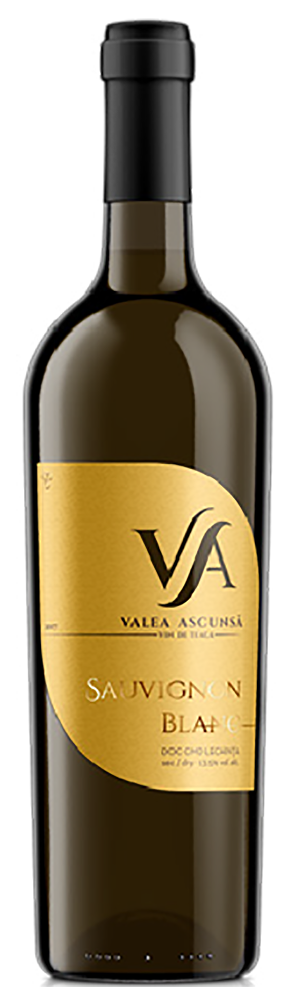 Vin alb - Valea Ascunsa, Sauvignon Blanc, sec, 2017 | Valea Ascunsa