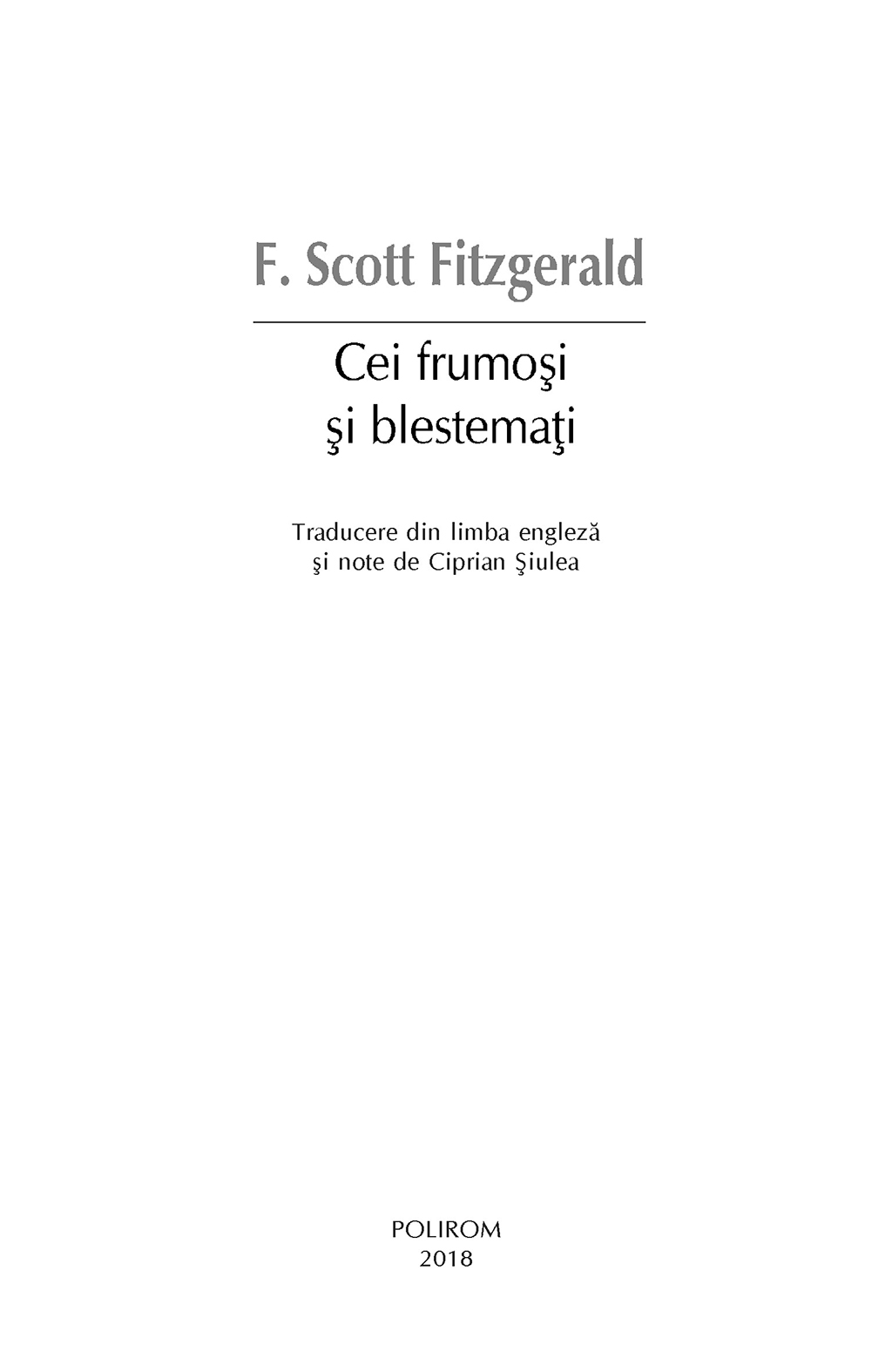 Cei frumosi si blestemati | F. Scott Fitzgerald - 3 | YEO