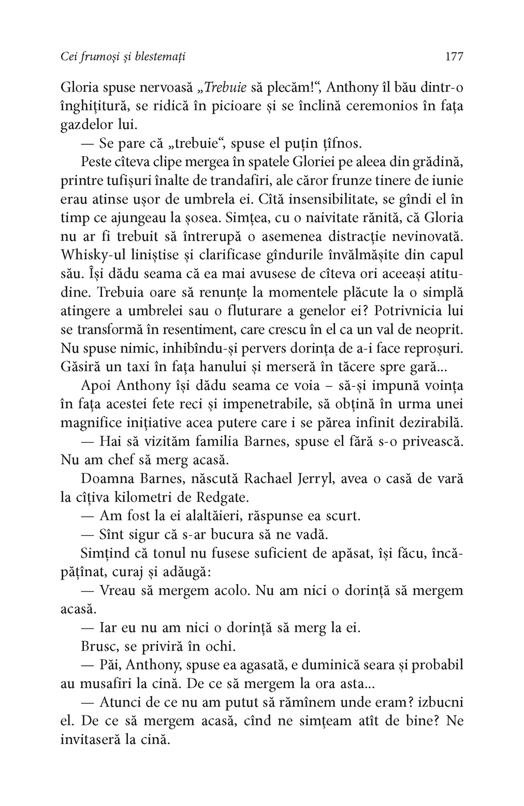 Cei frumosi si blestemati | F. Scott Fitzgerald - 6 | YEO