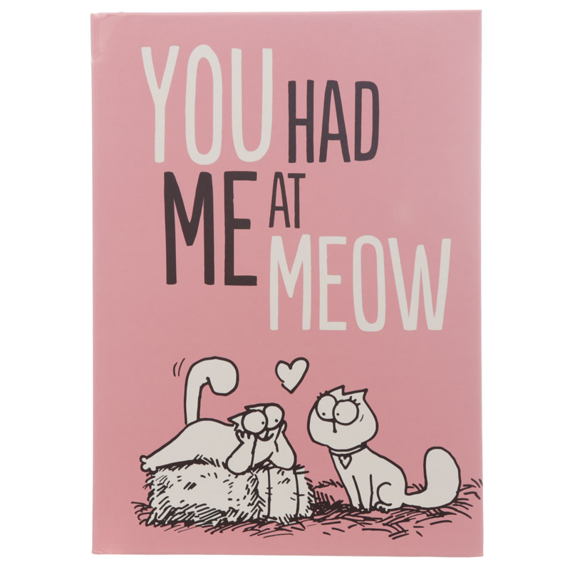 Carnet - You had me at meow Somon\'s cat | Puckator