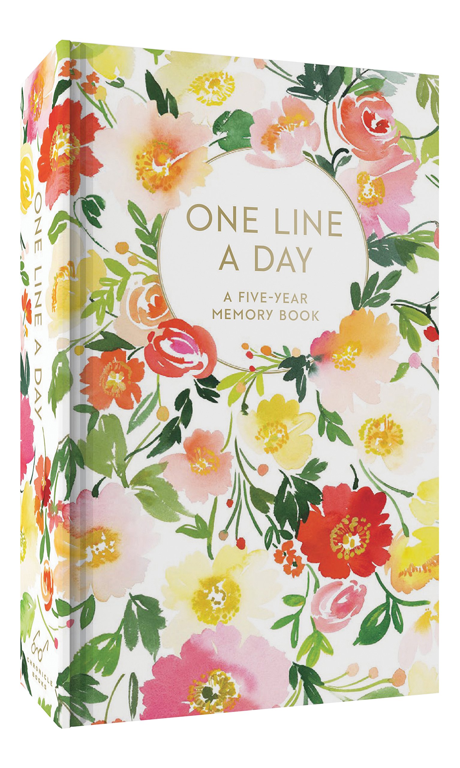 Jurnal - Floral One Line a Day: A Five-Year Memory Book | Littlehampton Book