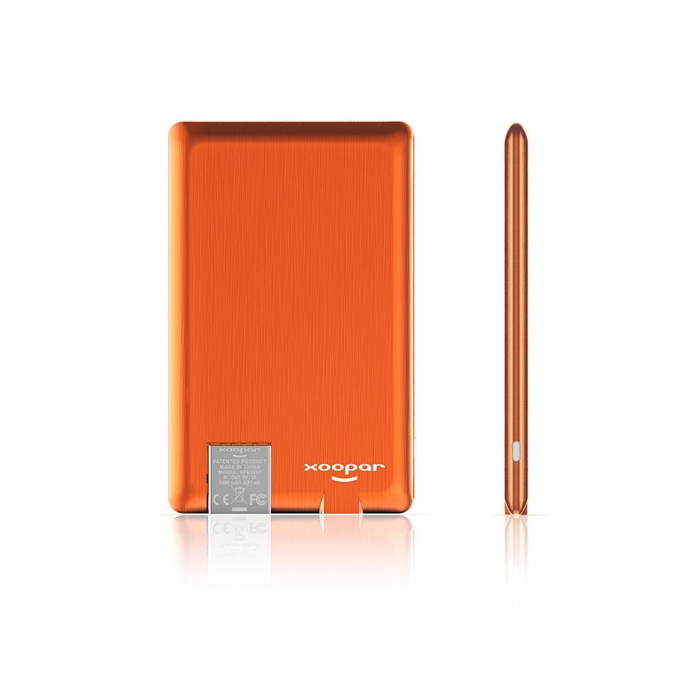 Baterie externa - Powercard Orange | Xoopar - 1 | YEO