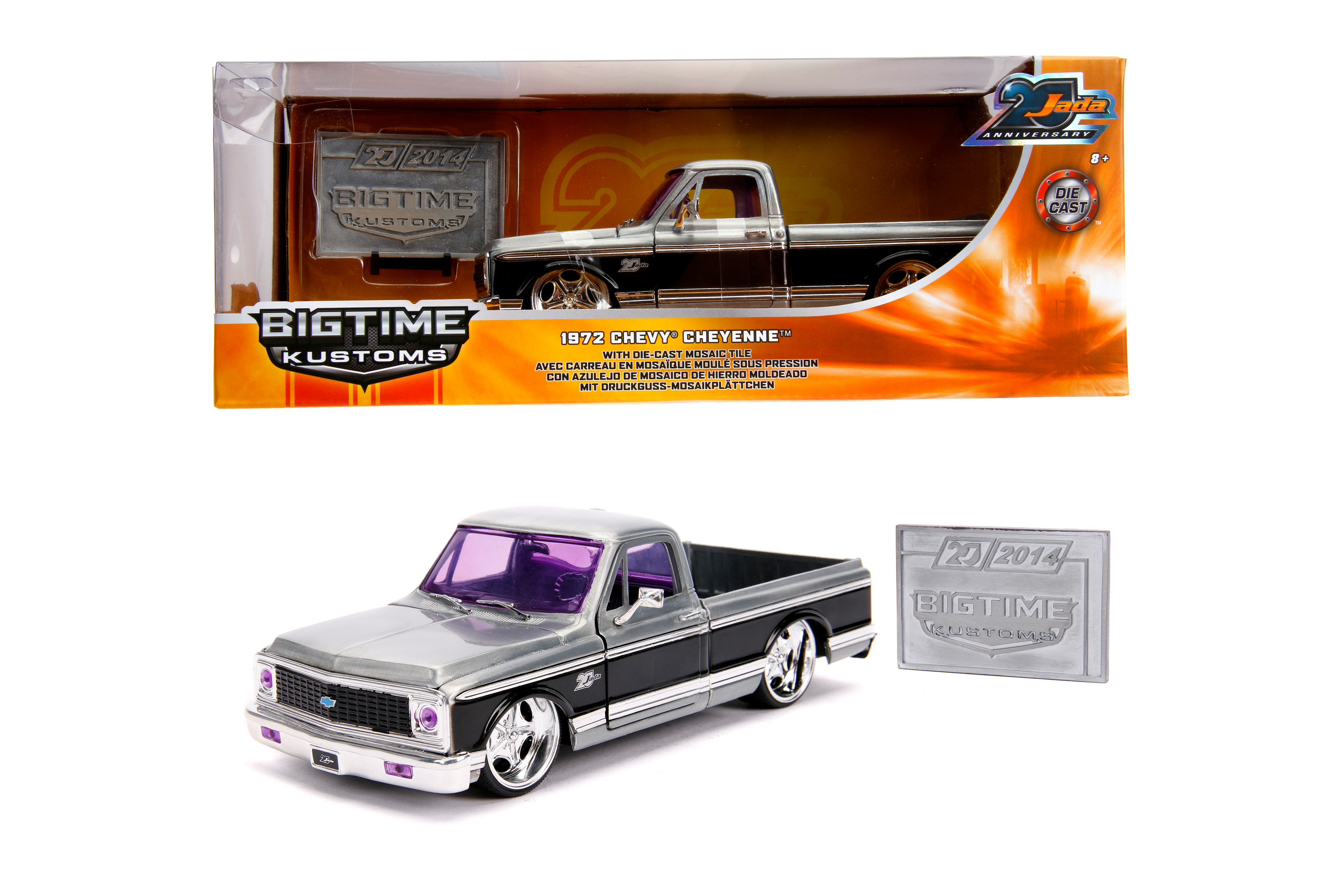 Jucarie - 1972 Chevy Cheyenne | Jada Toys - 8 | YEO