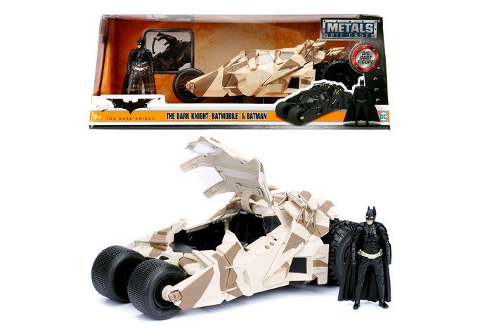 Macheta metalica - Batmobile and Batman - The Dark Knight | Jada Toys image15