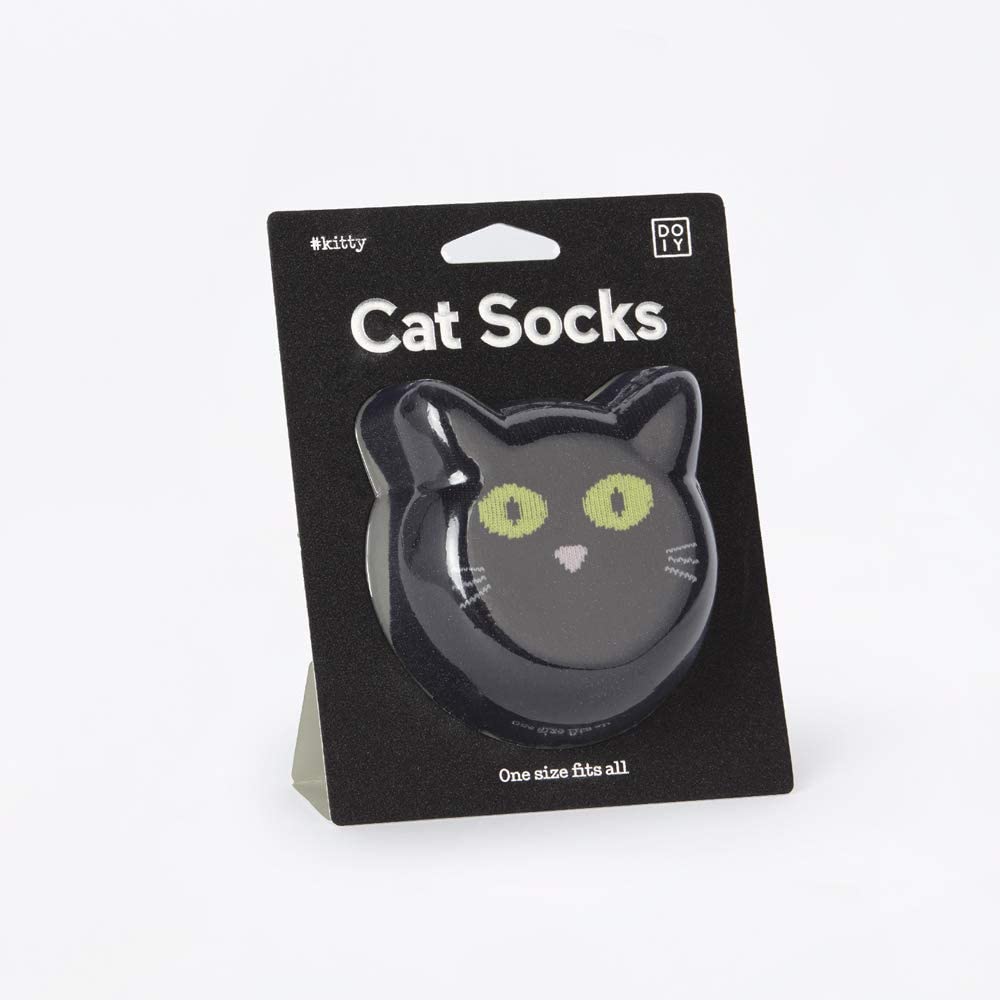 Sosete - Cat Socks - Black