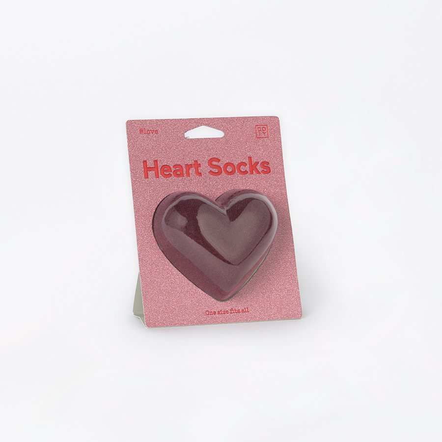 Sosete - Heart Socks - Red | Doiy
