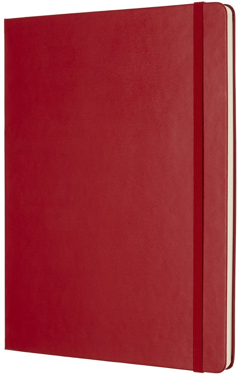 Carnet - Moleskine - Classic Dotted Hardcover Notebook XL - Scarlet Red | Moleskine