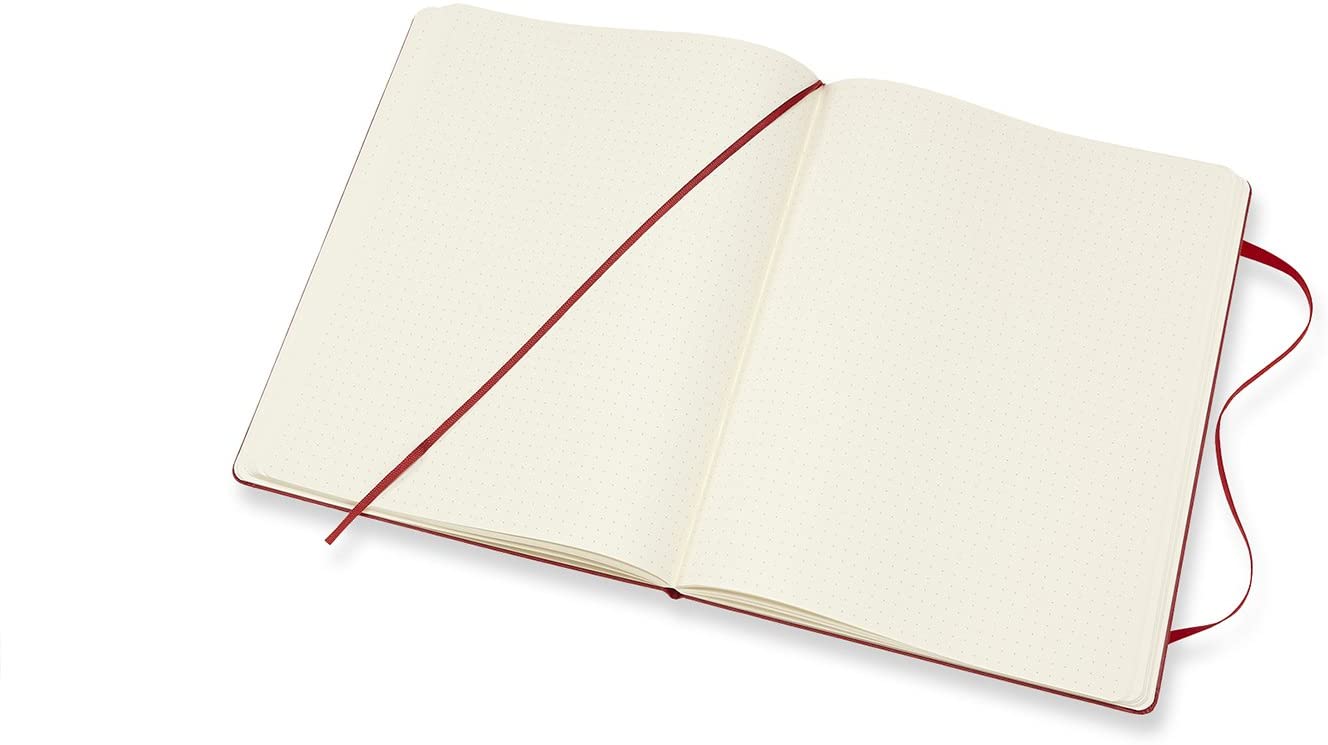 Carnet - Moleskine Classic - X-Large, Hardcover, Dotted - Scarlet Red | Moleskine - 1 | YEO