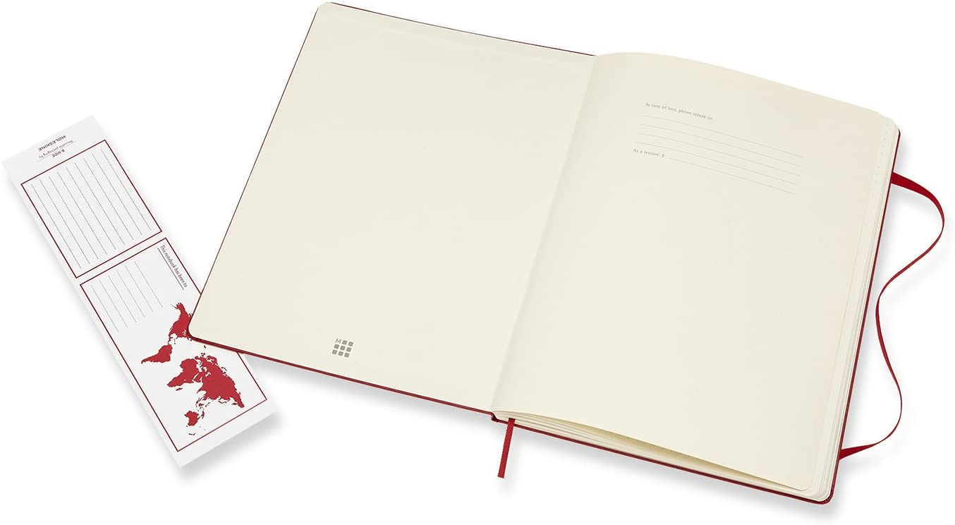 Carnet - Moleskine Classic - X-Large, Hardcover, Dotted - Scarlet Red | Moleskine - 2 | YEO