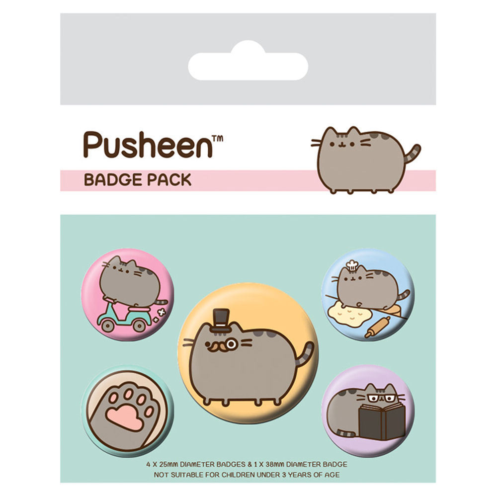 Set Insigne - Pusheen Fancy | Pyramid International