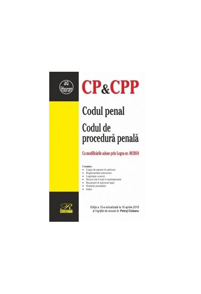 Codul penal si Codul de procedura penala | Petrut Ciobanu