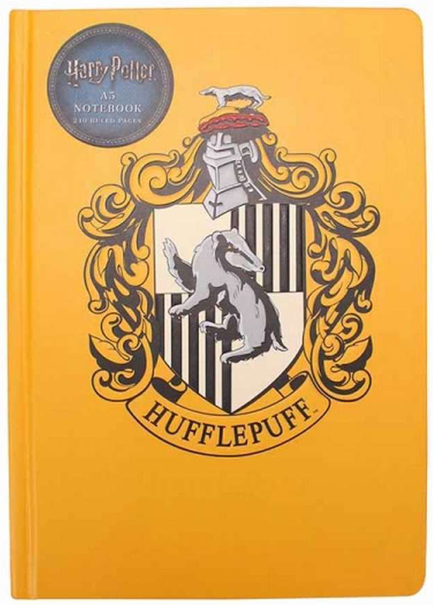 Carnet - Harry Potter - House Hufflepuff | Half Moon Bay