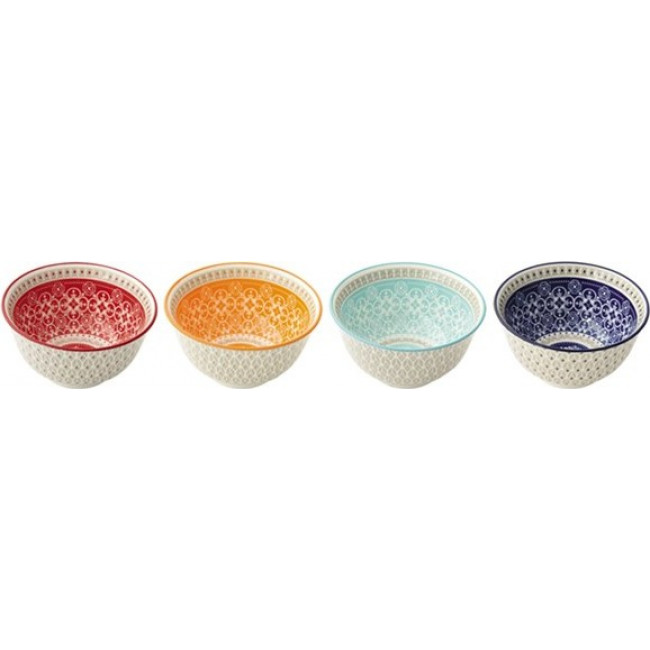 Set 4 boluri - Stoneware | Easy Life - 1 | YEO