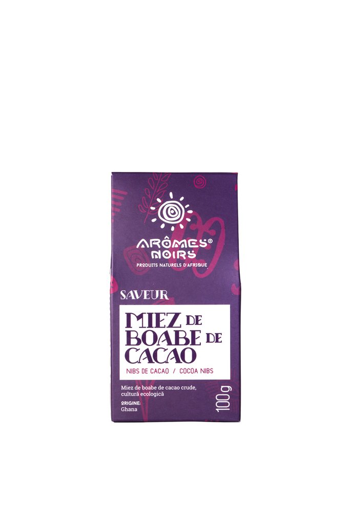 Miez de boabe de cacao aromes noirs saveur 100 g | Aromes Noirs