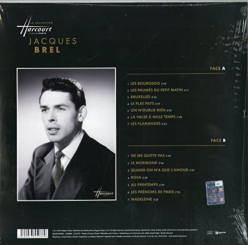 Jacques Brel - Vinyl | Jacques Brel