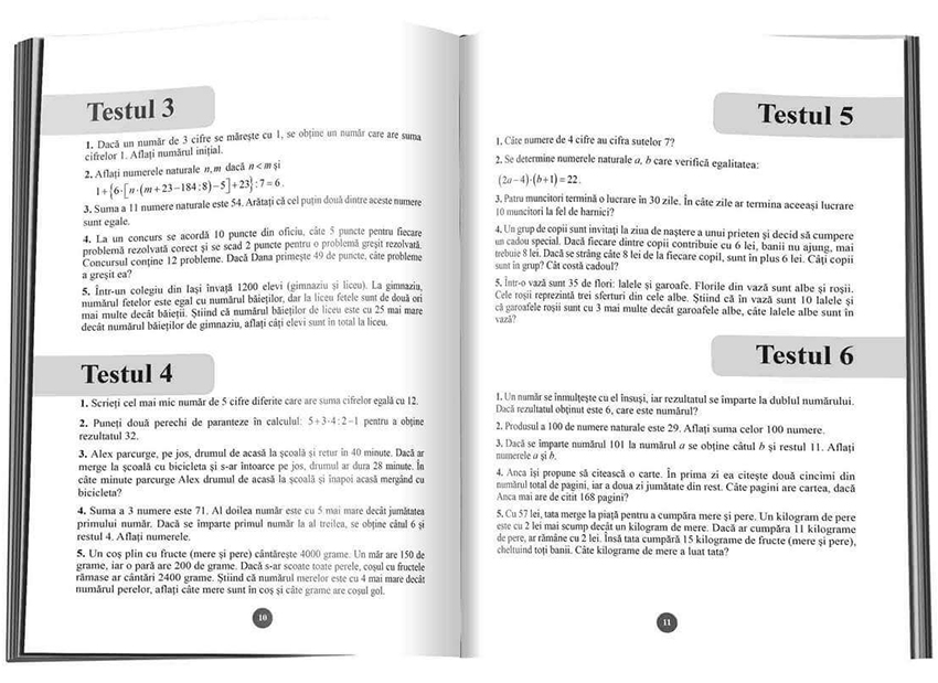 Ma pregatesc pentru concursuri. Matematica pentru clasa a IV-a | Monica Nedelcu, Costel Alin Tugurlan, Gianina Baritiu