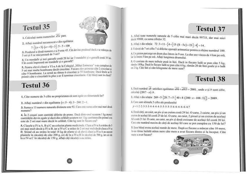 Ma pregatesc pentru concursuri. Matematica pentru clasa a IV-a | Monica Nedelcu, Costel Alin Tugurlan, Gianina Baritiu - 1 | YEO