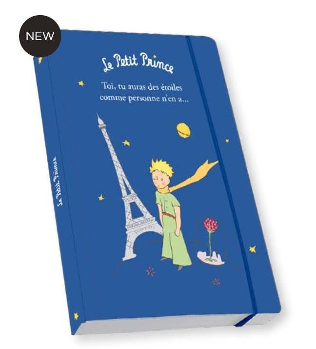 Carnet - Le Petit Prince A Paris Rose | Kiub