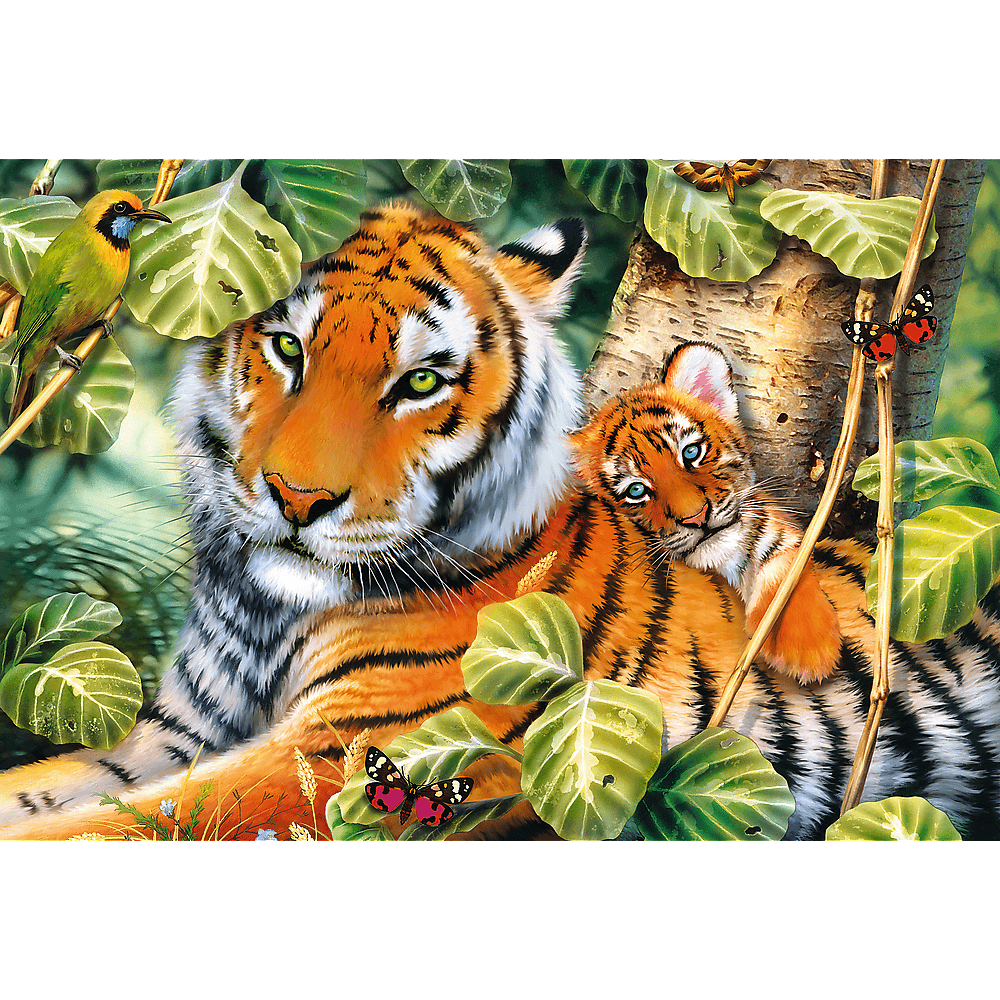 Puzzle 1500 piese - Two Tigers | Trefl