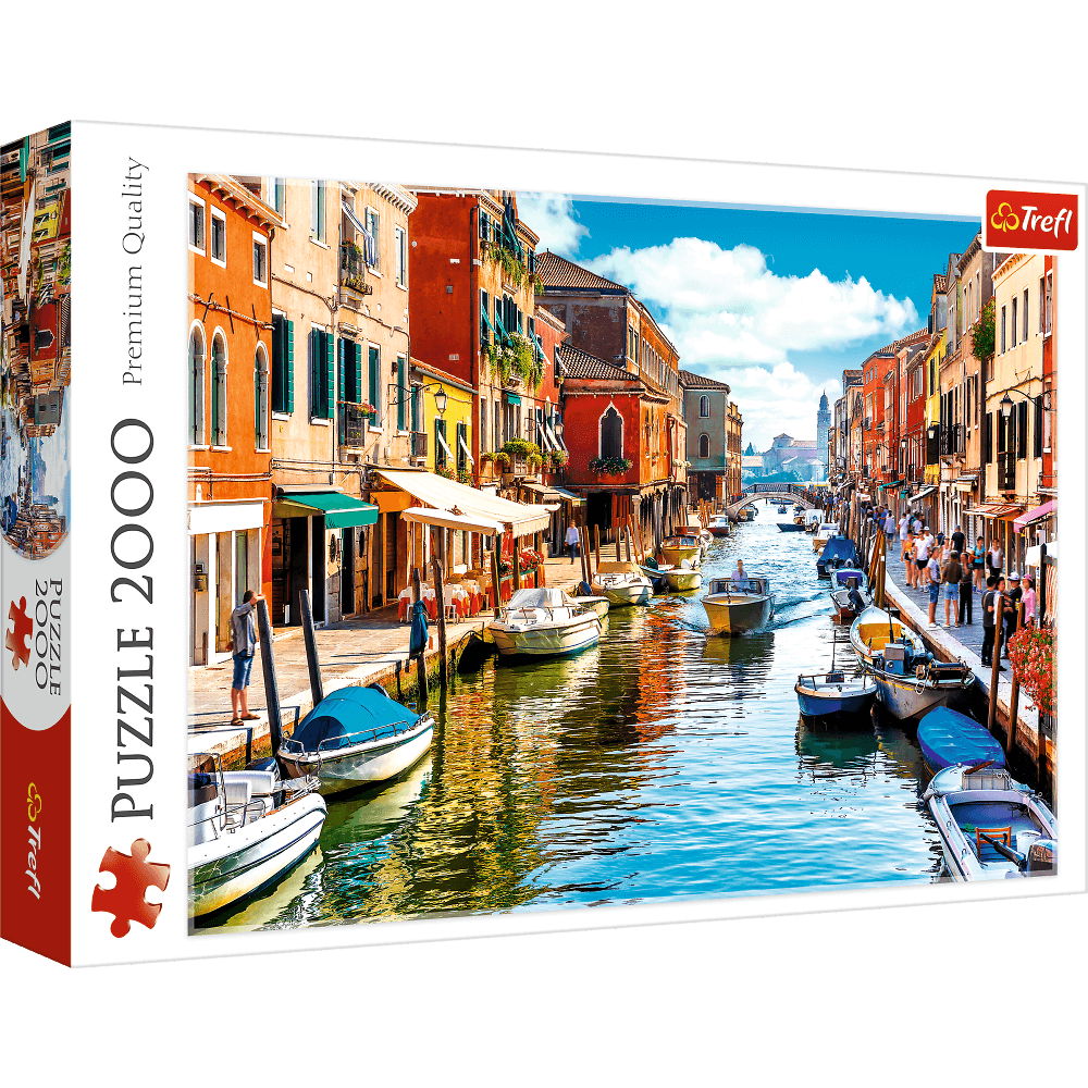 Puzzle 2000 piese - Murano Island, Venice | Trefl