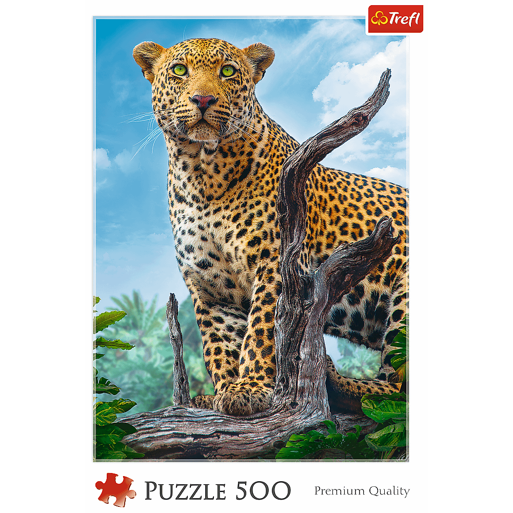 Puzzle 500 piese - Wild Leopard | Trefl