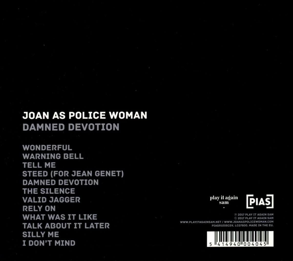 Damned Devotion | Joan As Police Woman