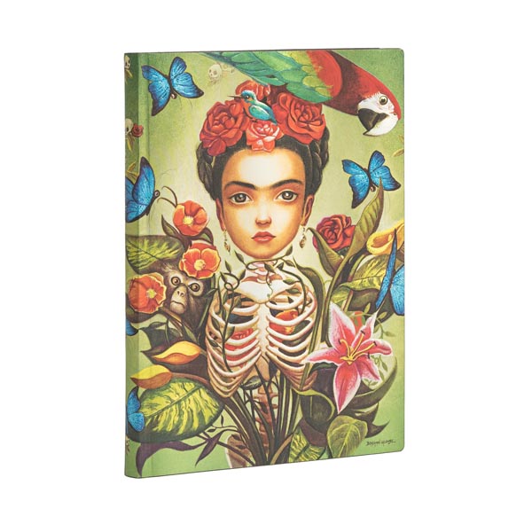 Carnet - Midi, Lined - Frida | Paperblanks