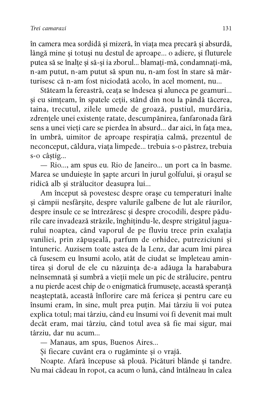 Trei camarazi | Erich Maria Remarque - 4 | YEO