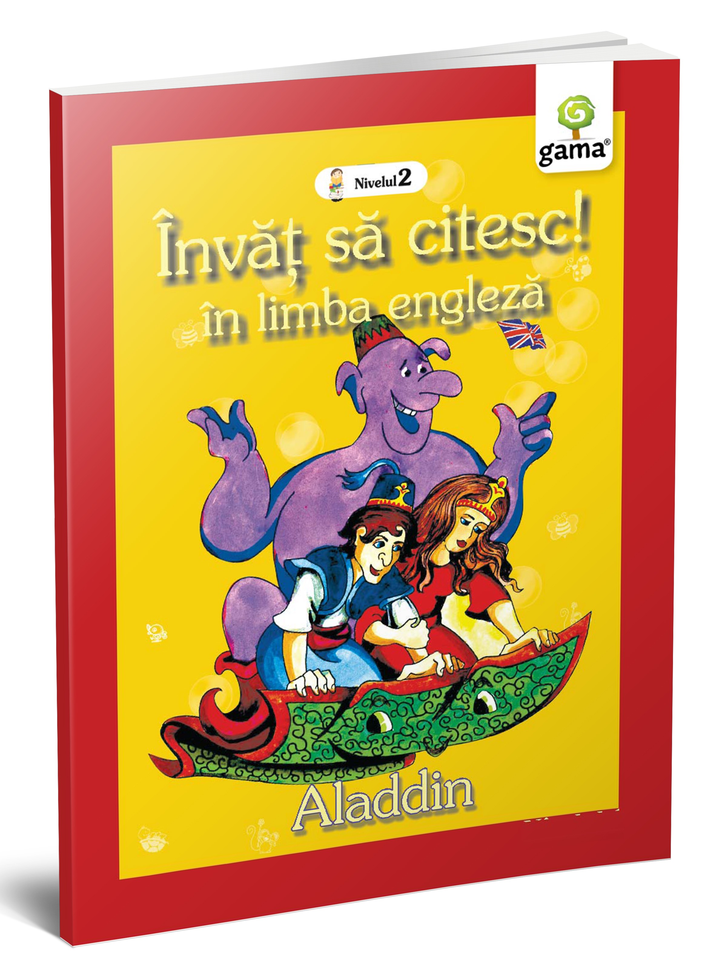 Invat sa citesc in limba engleza - Aladdin | 