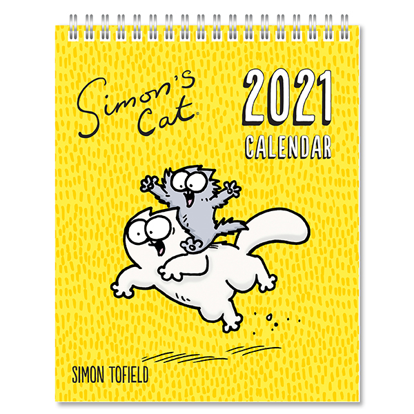 Calendar 2021 - Desk Easel - Simon\'s Cat | Portico Designs