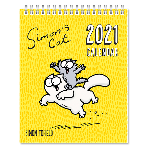 Calendar 2021 - Desk Easel - Simon\'s Cat | Portico Designs - 3 | YEO