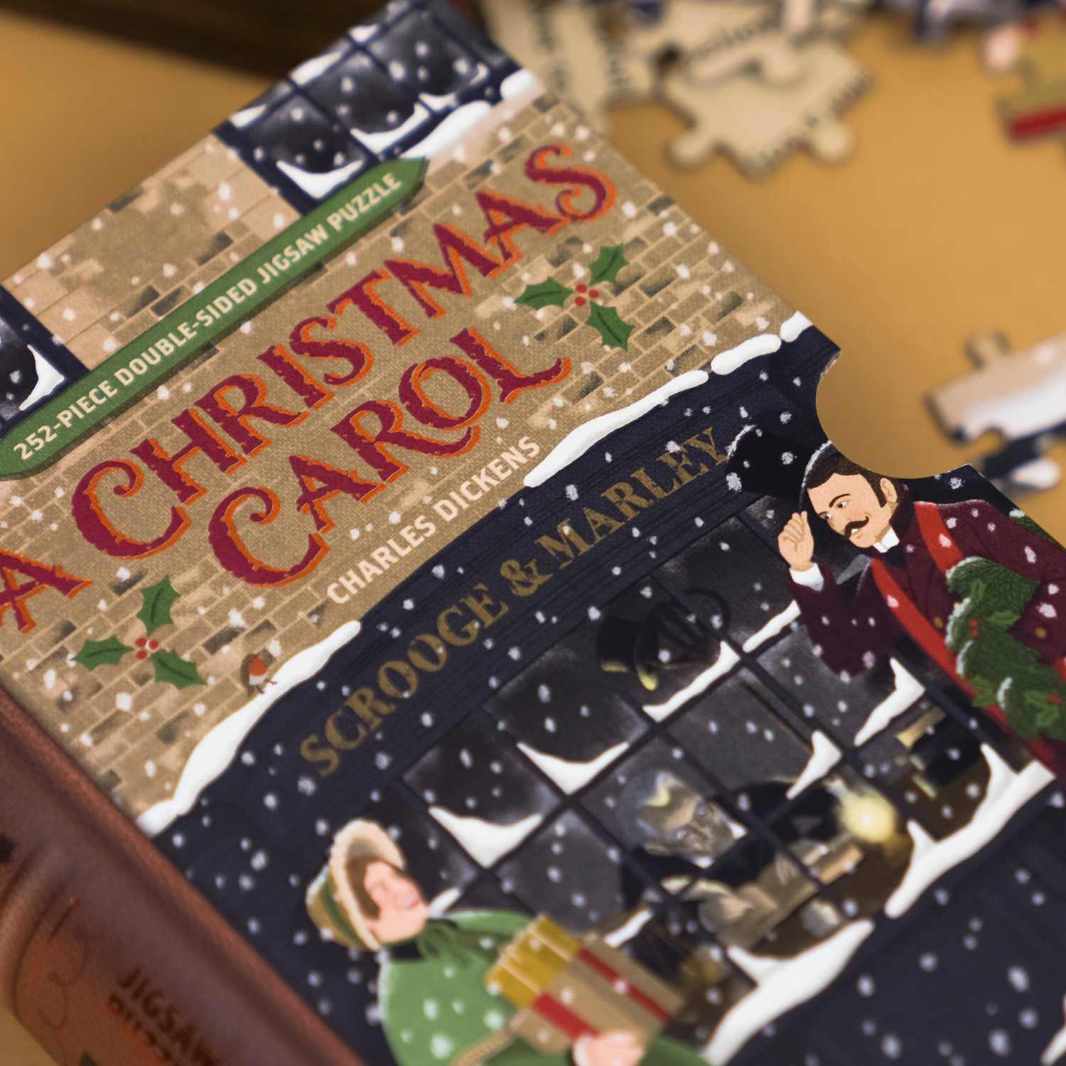 Puzzle 256 piese - A Christmas Carol, Double-Sided | Professor Puzzle - 1