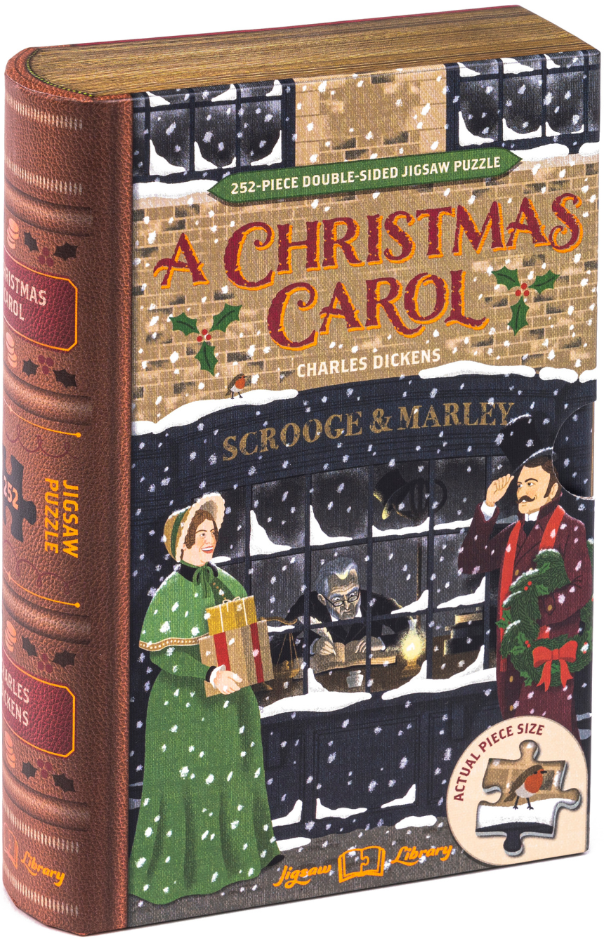 Puzzle 256 piese - A Christmas Carol, Double-Sided | Professor Puzzle - 4