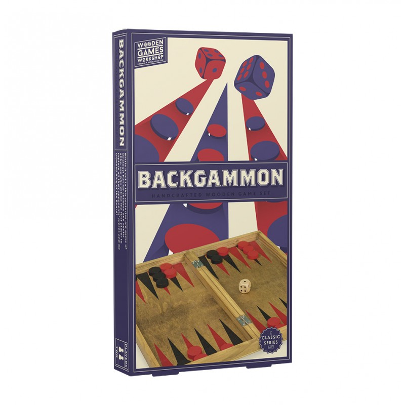 Joc - Wooden Games Workshop - Backgammon - Table | Professor Puzzle