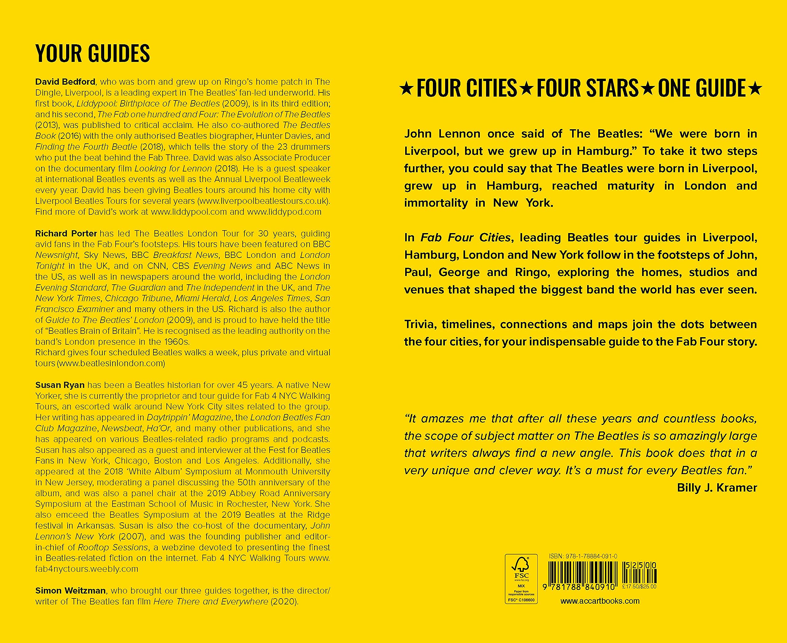 Beatles: Fab Four Cities Liverpool, London, Hamburg, New York - The Definitive Guide | David Bedford, Richard Porter, Susan Ryan - 7 | YEO