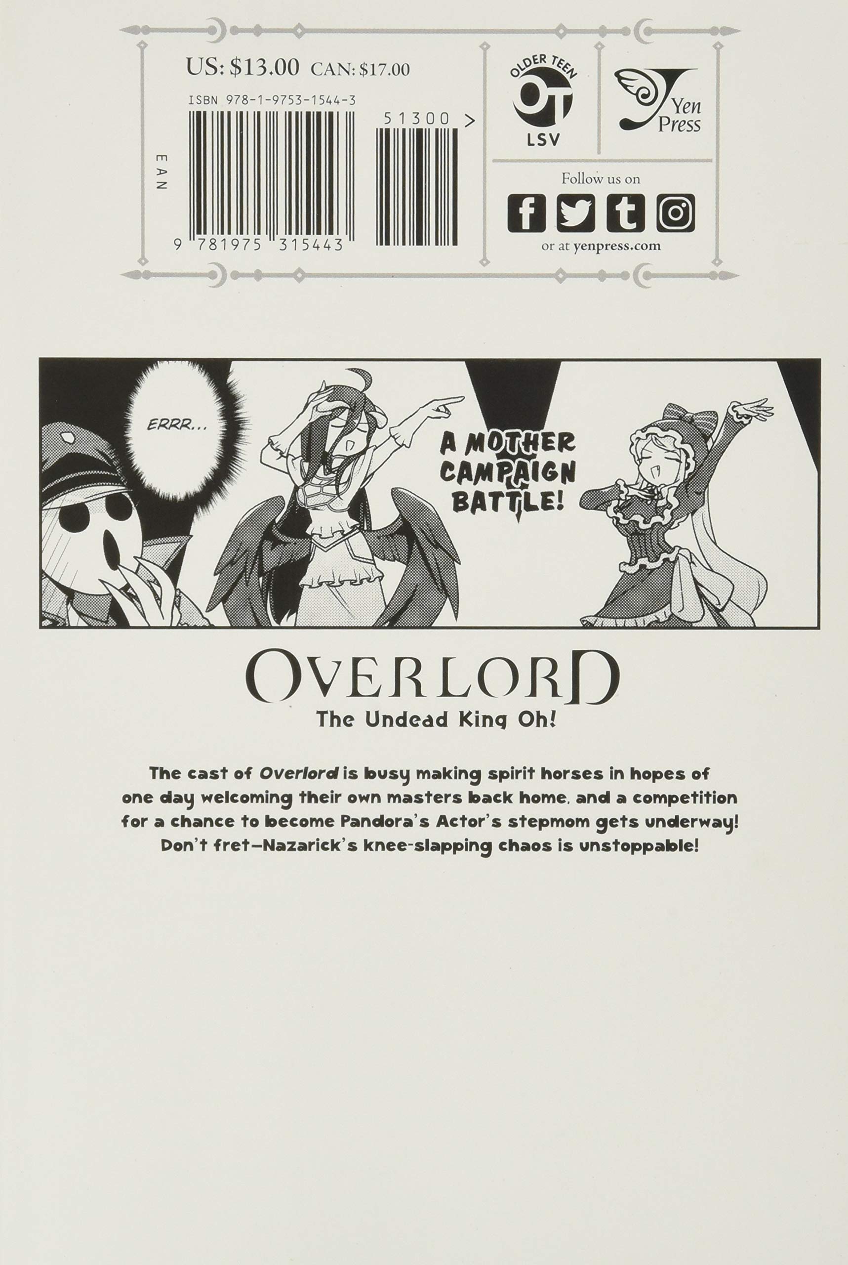 Vezi detalii pentru Overlord: The Undead King Oh! Volume 4 | Kugane Maruyama, Juami