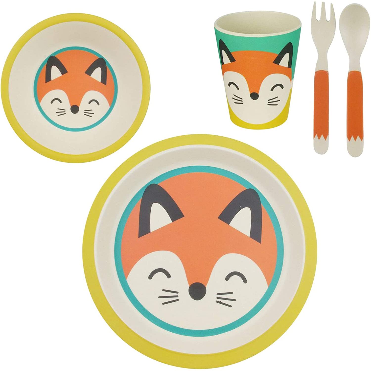 Set vesela pentru copii - Fox Bamboo | Le Studio - 1 | YEO