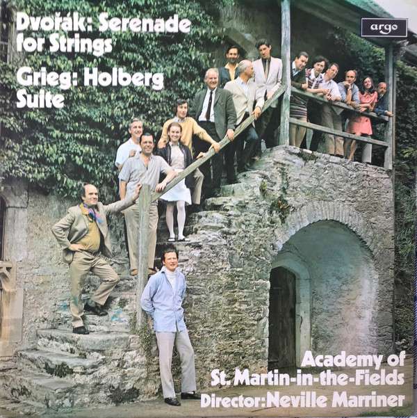 Dvorak: Serenade for Strings. Grieg: The Holberg Suite - Vinyl | Academy of St. Martin in the Fields, Neville Marriner